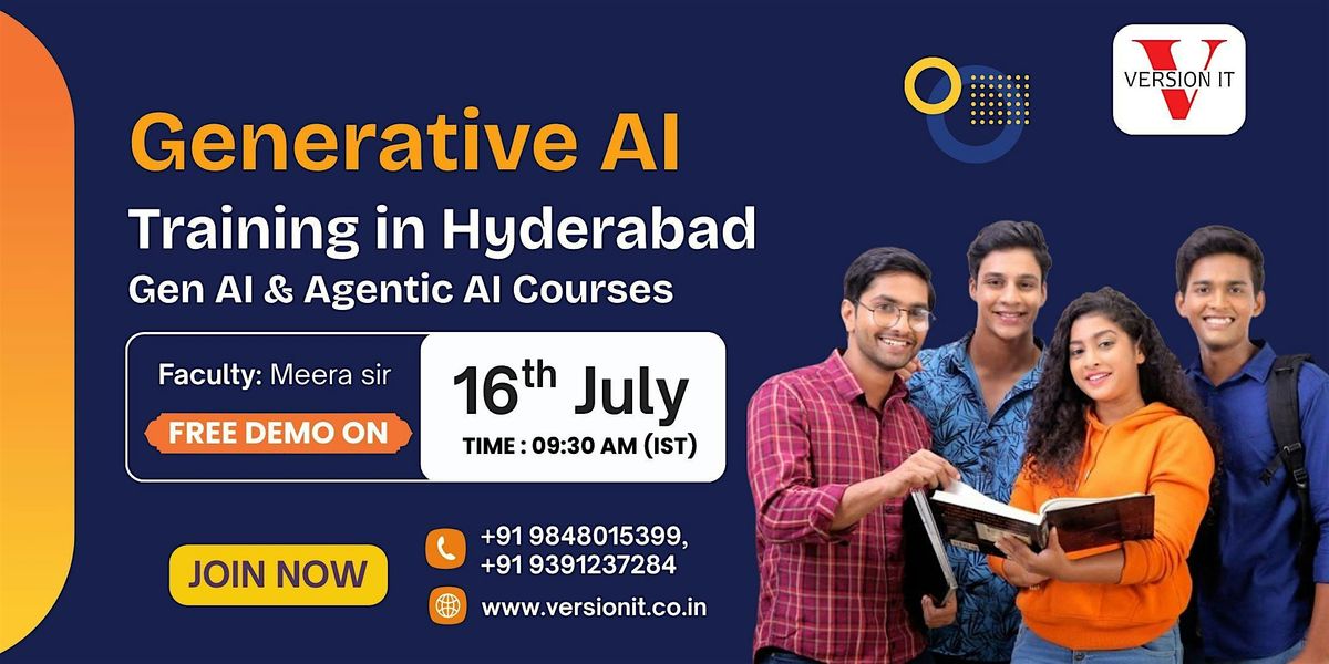 Generative AI Training in Hyderabad | Gen AI & Agentic AI | Free Demo
