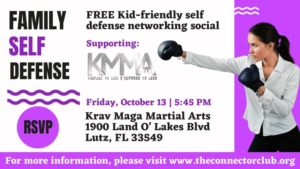 Self Defense Networking Social, Krav Maga Martial Arts, Land O Lakes