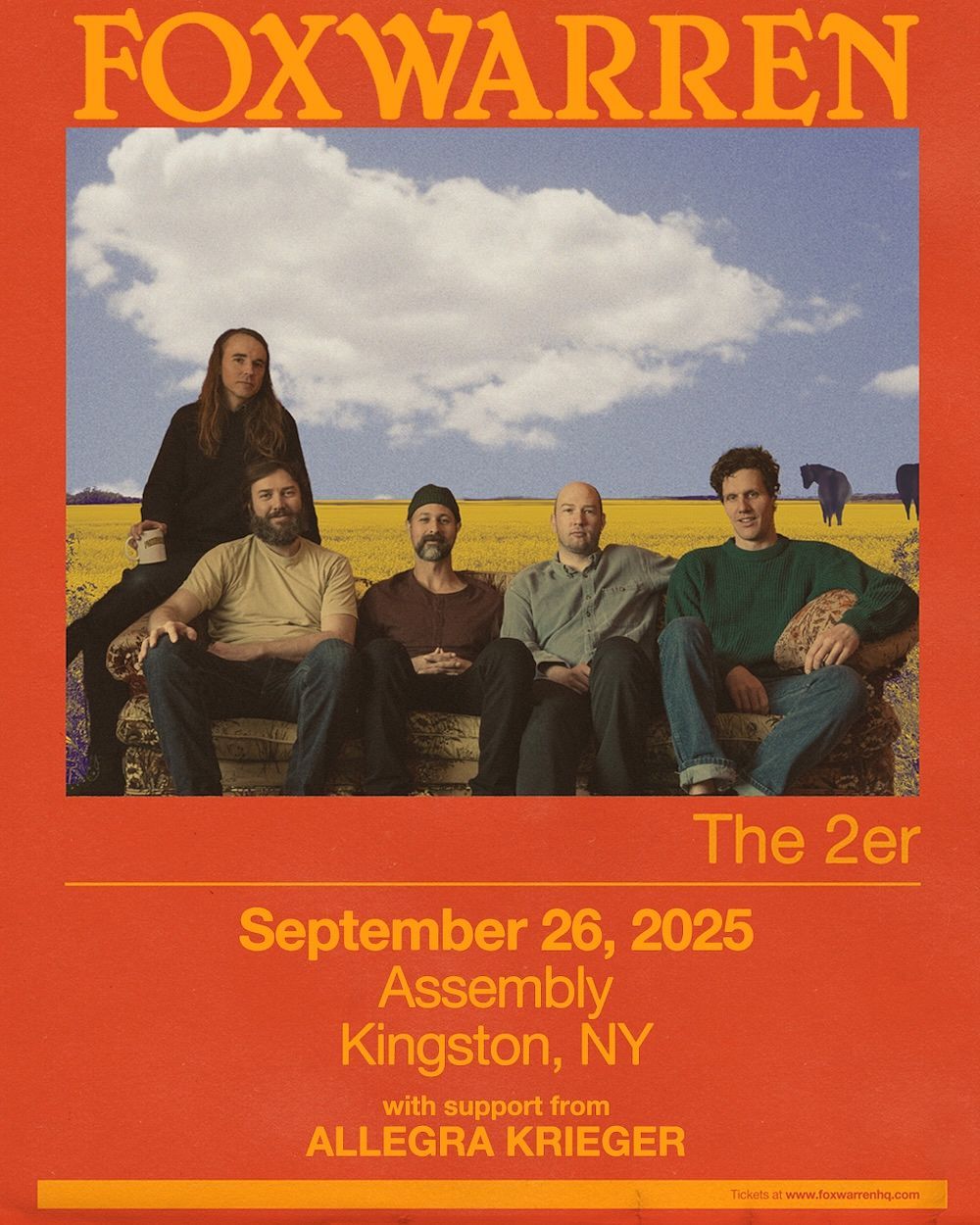 Foxwarren, 5 December | Event in Portland | AllEvents