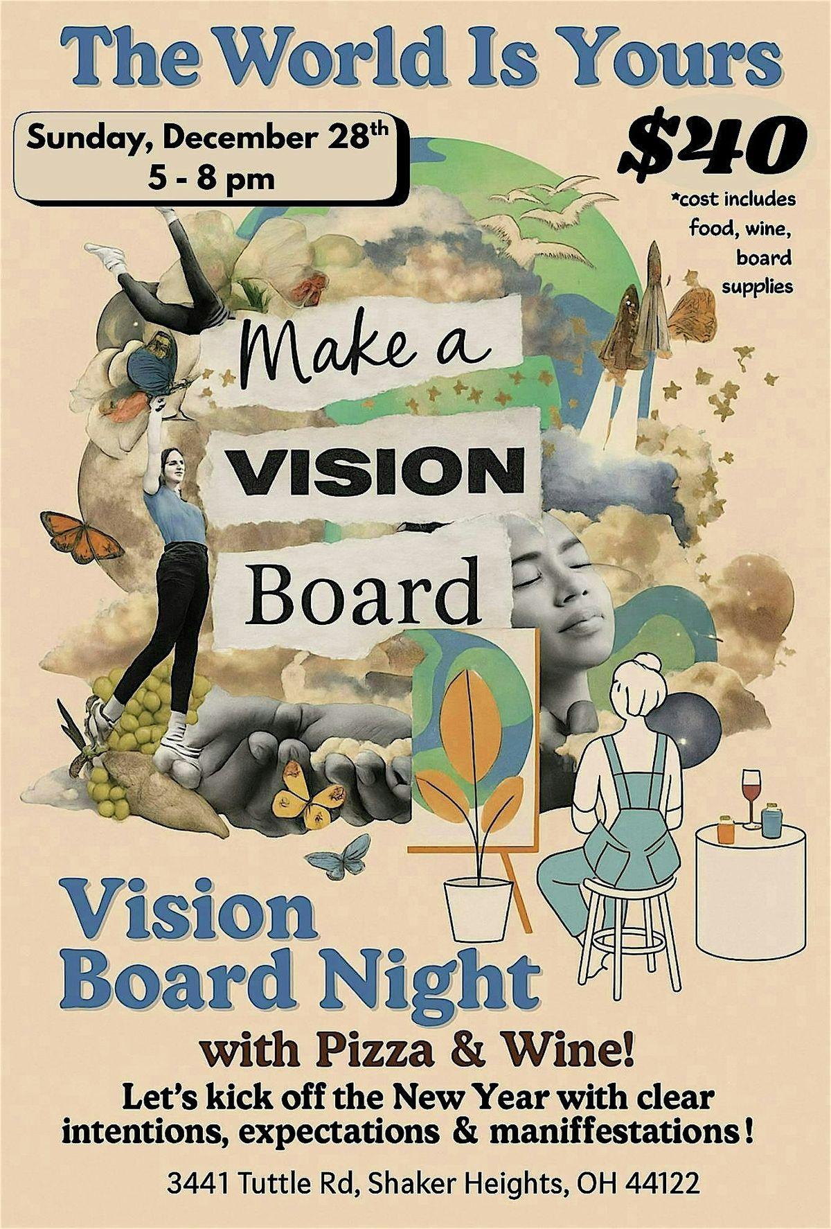 Vision Board Party By Willori, 28 December | Event in Shaker Heights | AllEvents