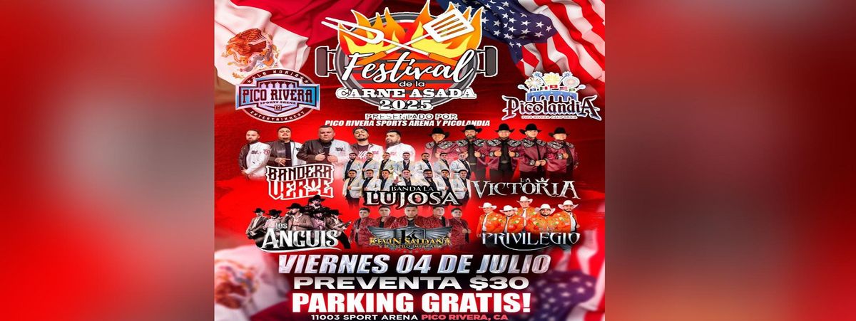BANDERA VERDE, BANDA LA LUJOSA Y MAS, 4 July | Event in Pico Rivera | AllEvents