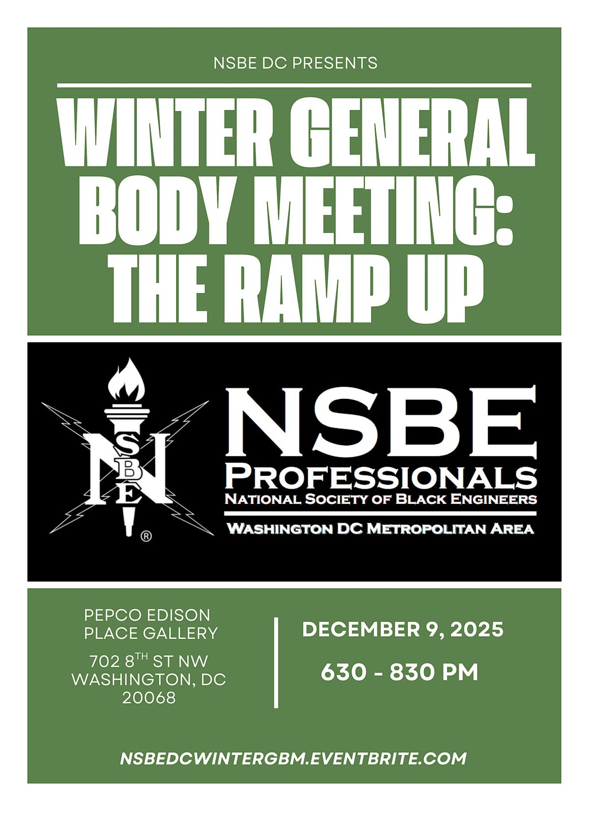 Winter General Body Meeting: THE RAMP-UP | Event in Washington | AllEvents
