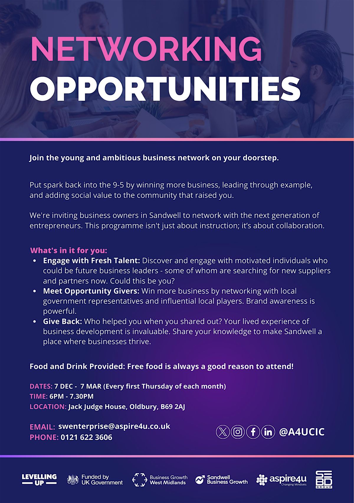 SEP Business Networking  - December Networking Event, 4 December | Event in Oldbury | AllEvents