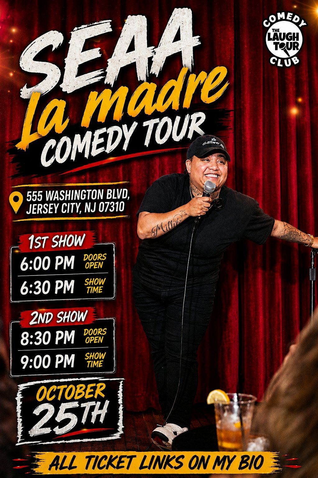 Greyloww SEAA la madre comedy tour