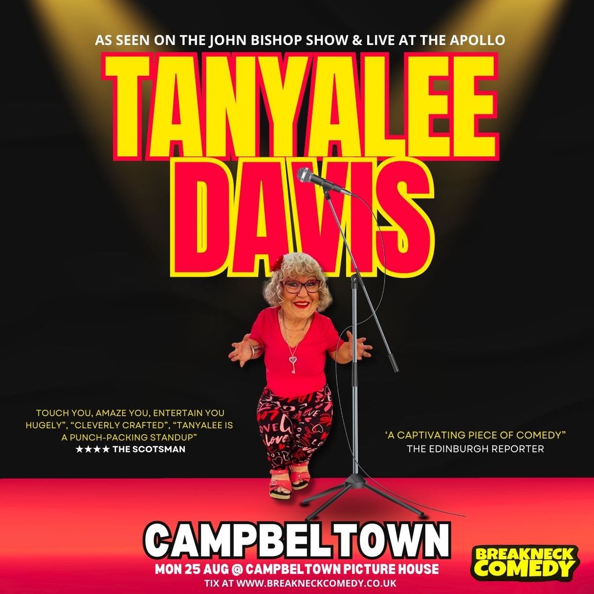 Tanyalee Davis, 7 December | Event in Corpus Christi | AllEvents
