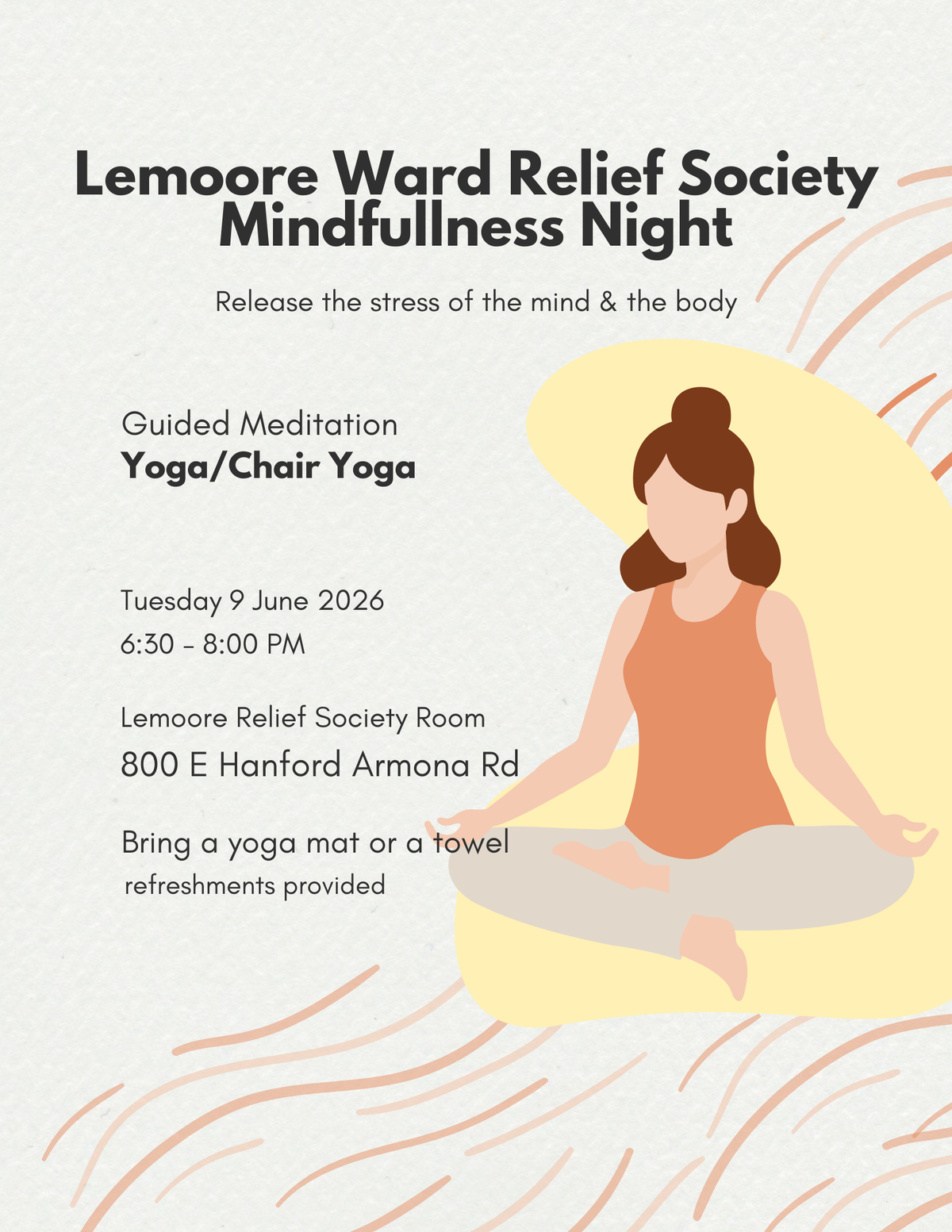 Relief Society Mindfulness night