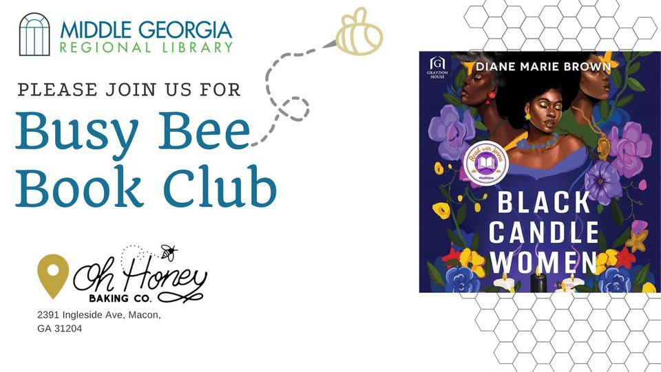 Busy Bee Book Club, Oh Honey Baking Co., Macon, October 12 2023
