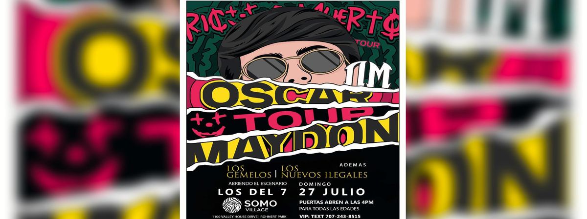 Oscar Maydon, Los Gemelos in Rohnert Park, 27 July | Event in Rohnert Park | AllEvents