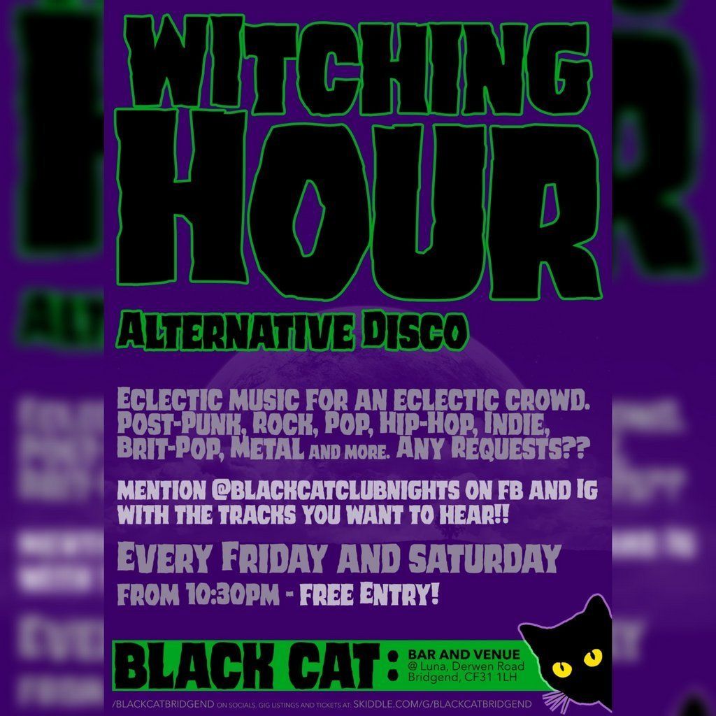 Witching Hour Alternative Club Night, 5 December | Event in Bridgend | AllEvents