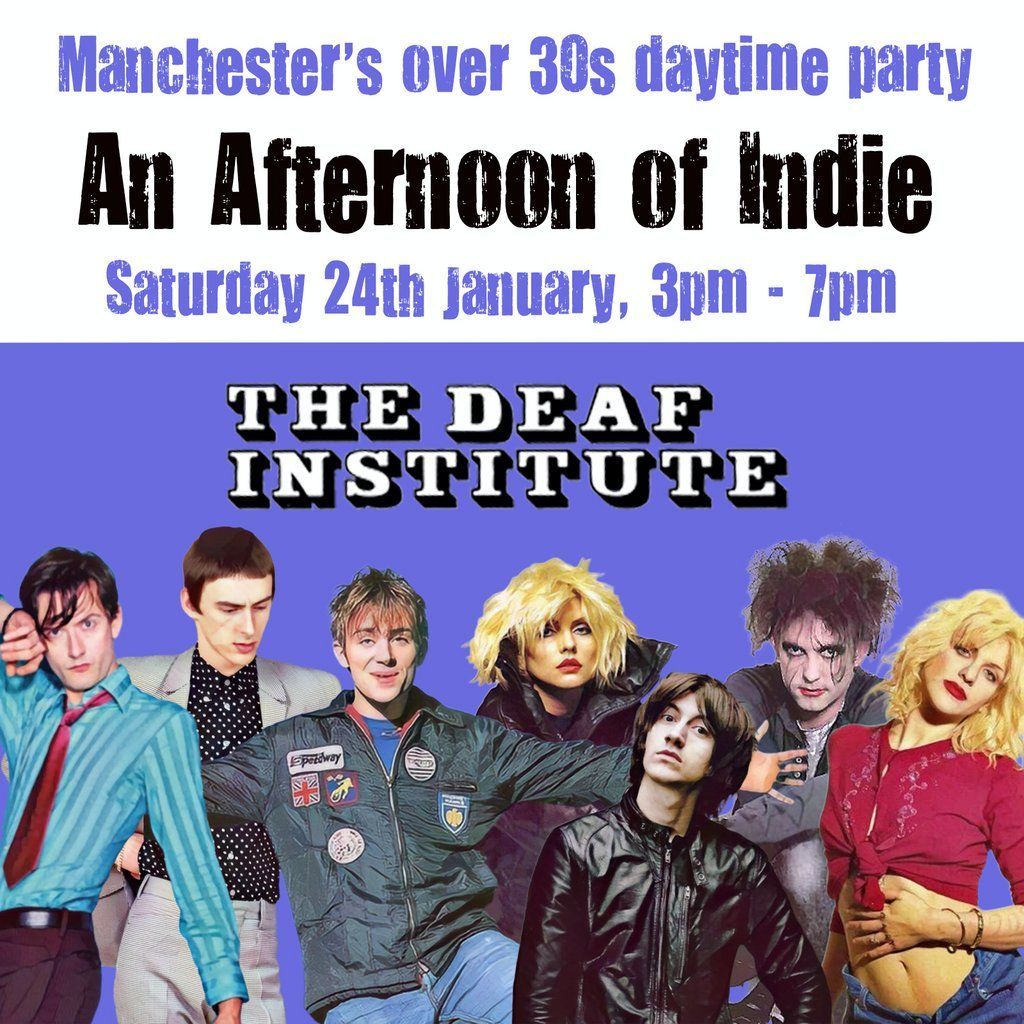 An Afternoon of Indie: MANCHESTER (over 30s), 3pm-7pm, 24 January | Event in Manchester | AllEvents