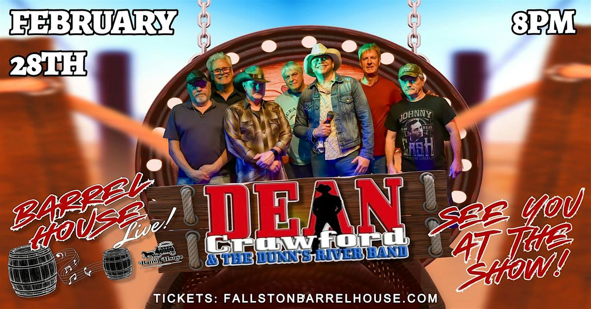 Dean Crawford and The Dunns River Band at Barrel House Live!, 28 February | Event in Fallston | AllEvents