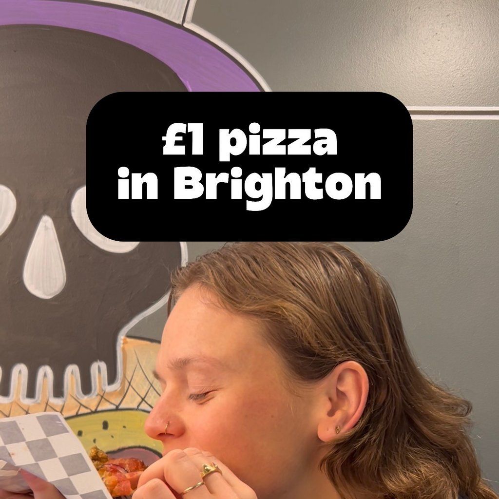 £1 Christmas Pizza Slices at Vudu Food 3 to 6 of Dec | Event in Brighton | AllEvents