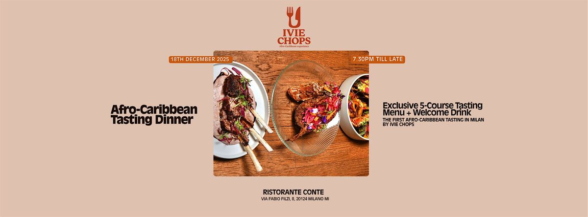 Ivie Chops - Afro-Caribbean Pop-Up at Conte, 18 December | Event in Milano | AllEvents