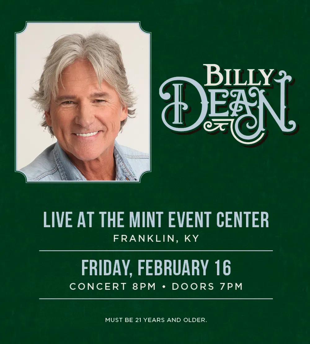 Billy Dean at Blue Gate Performing Arts Center, 14 February | Event in Shipshewana | AllEvents