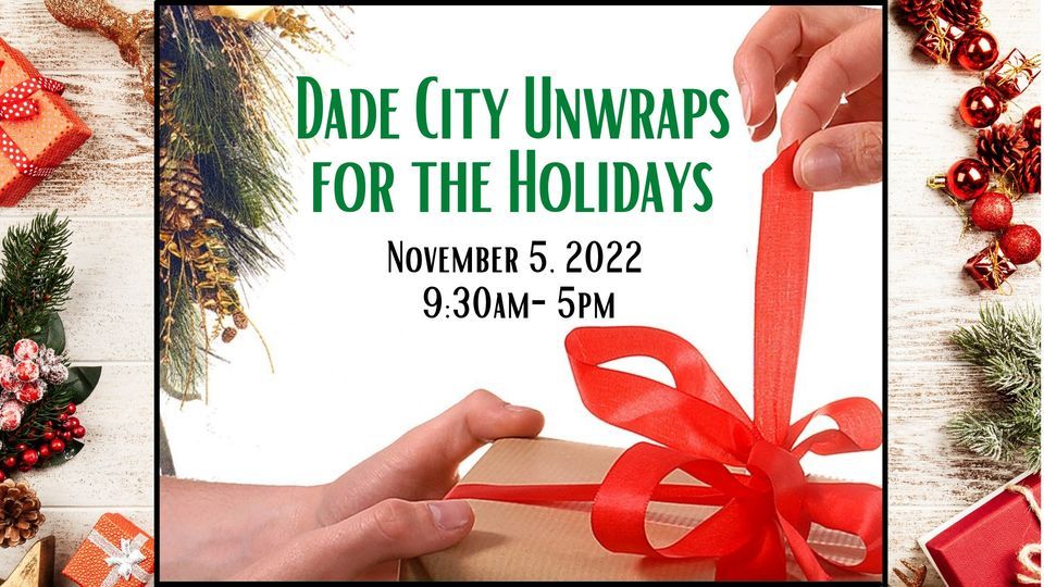 Dade City Unwraps for the Holidays, Downtown Dade City, November 5 2022