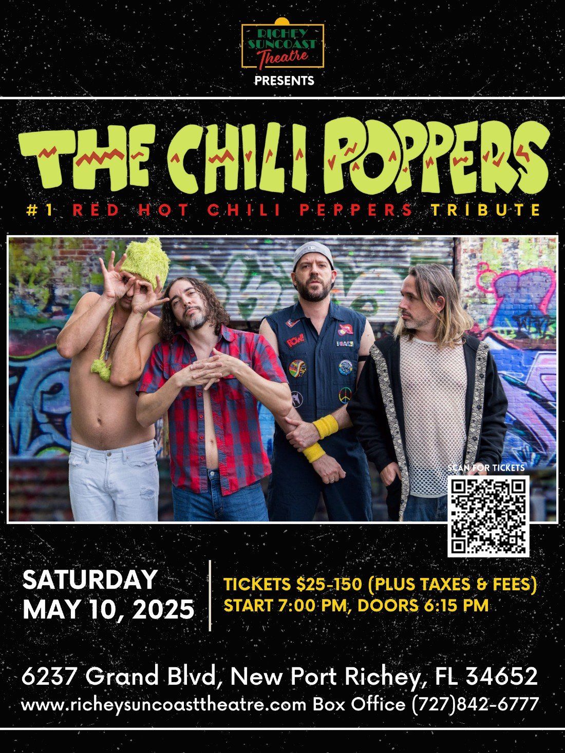 The Chili Poppers - A Tribute to The Red Hot Chili Peppers, 13 June | Event in Daytona Beach | AllEvents