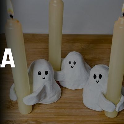WORKSHOP CREATIVO DI ARGILLA | Portacandele/ Portaincensi di Halloween - Cultura a Gelateria Renon Caffetteria, Verona