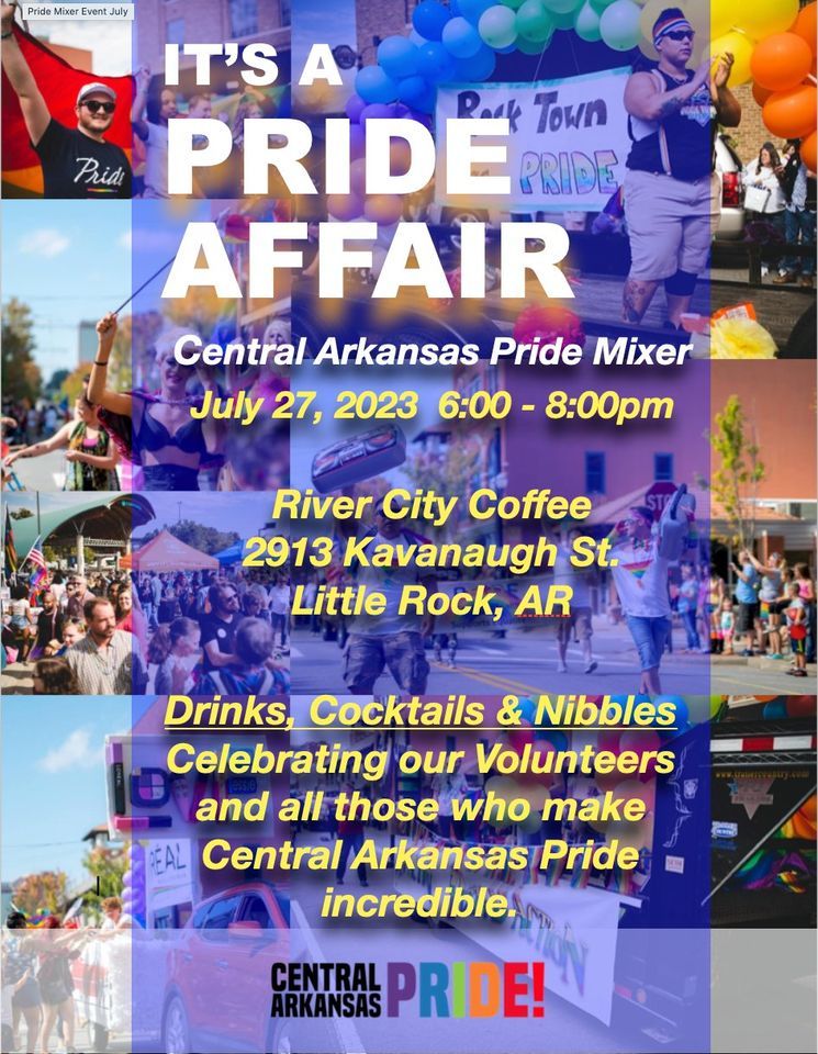 Central Arkansas Pride Mixer, River City Coffee, Little Rock, 27 July