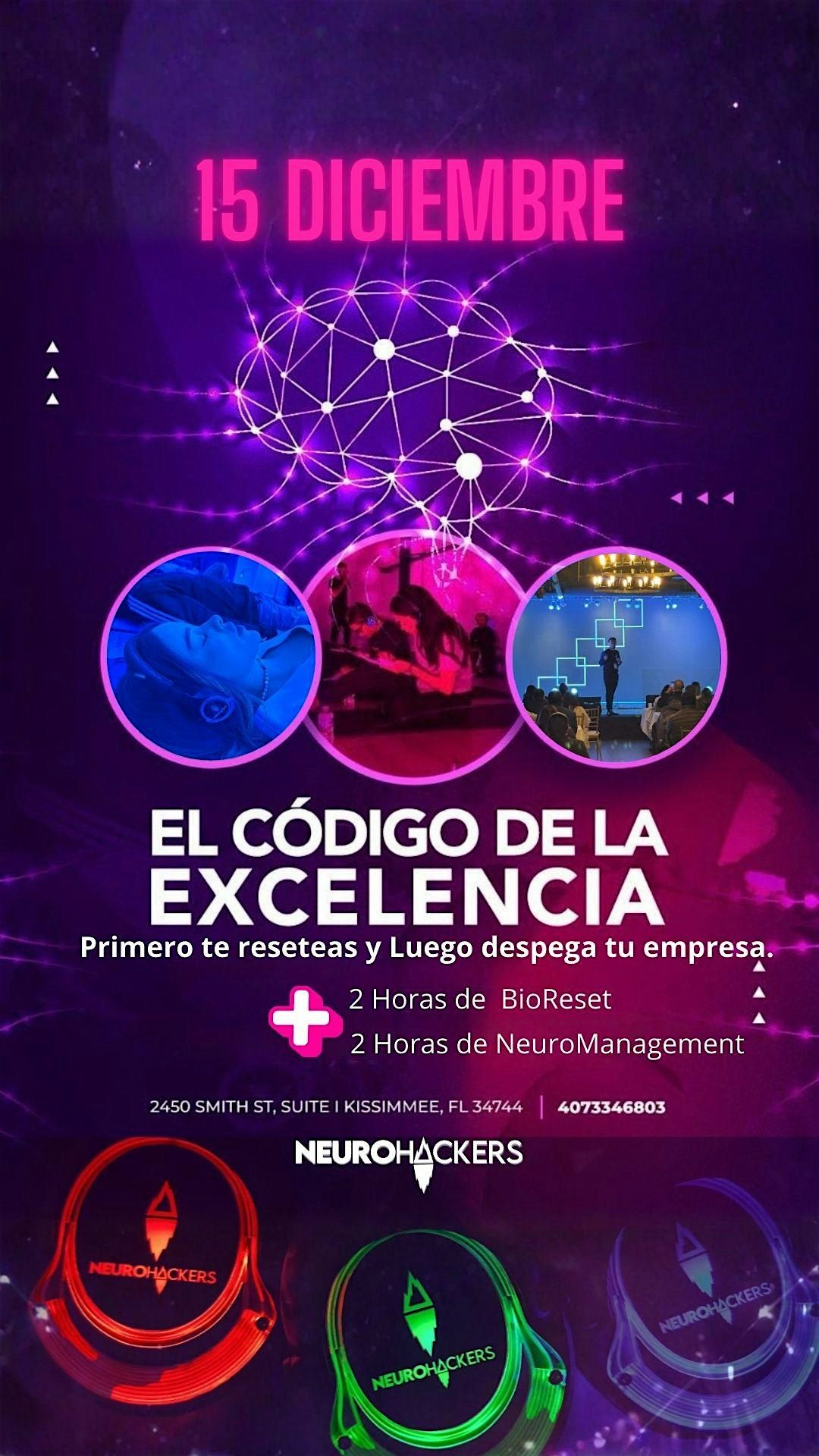 4 Horas de Inmersión,  2 Hrs de BioReset y 2Hrs de NeuroManagement., 15 December | Event in Kissimmee | AllEvents