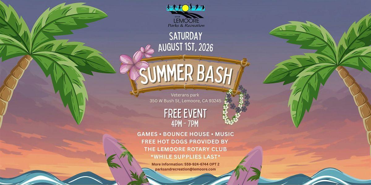 2026 Summer Bash