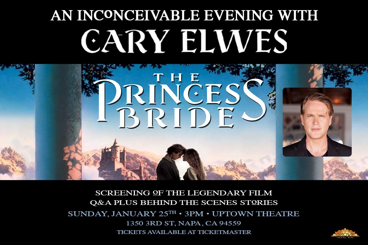 The Princess Bride - An Inconceivable Evening with Cary Elwes, 23 January | Event in Monterey | AllEvents