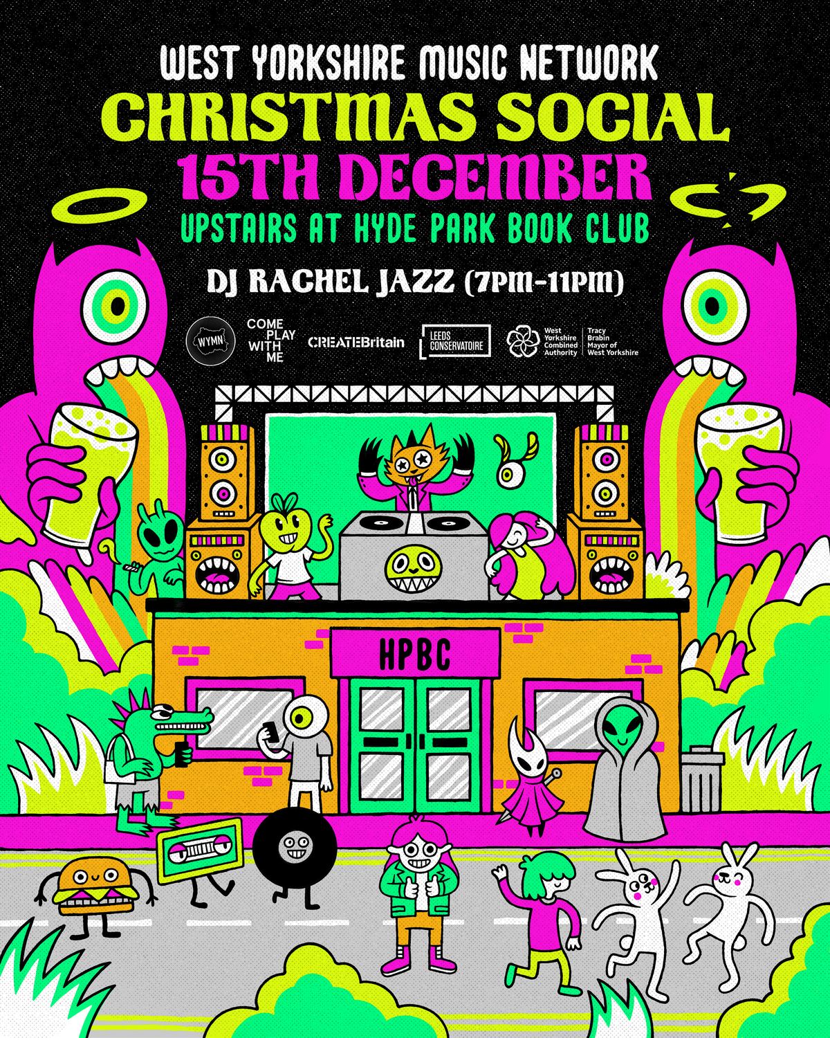 West Yorkshire Music Network: Christmas Social, 15 December | Event in Headingley | AllEvents