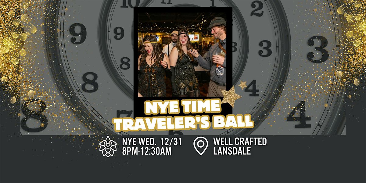 NYE Bash! Time Traveler's Ball, 31 December | Event in Lansdale | AllEvents