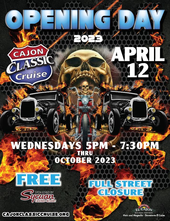 Opening Day Cajon Classic Cruise Car Shows, Cajon Classic Cruise, El