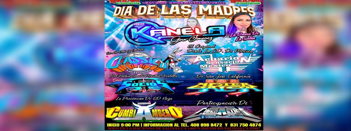 SONIDO KANELA, 9 May | Event in Salinas | AllEvents