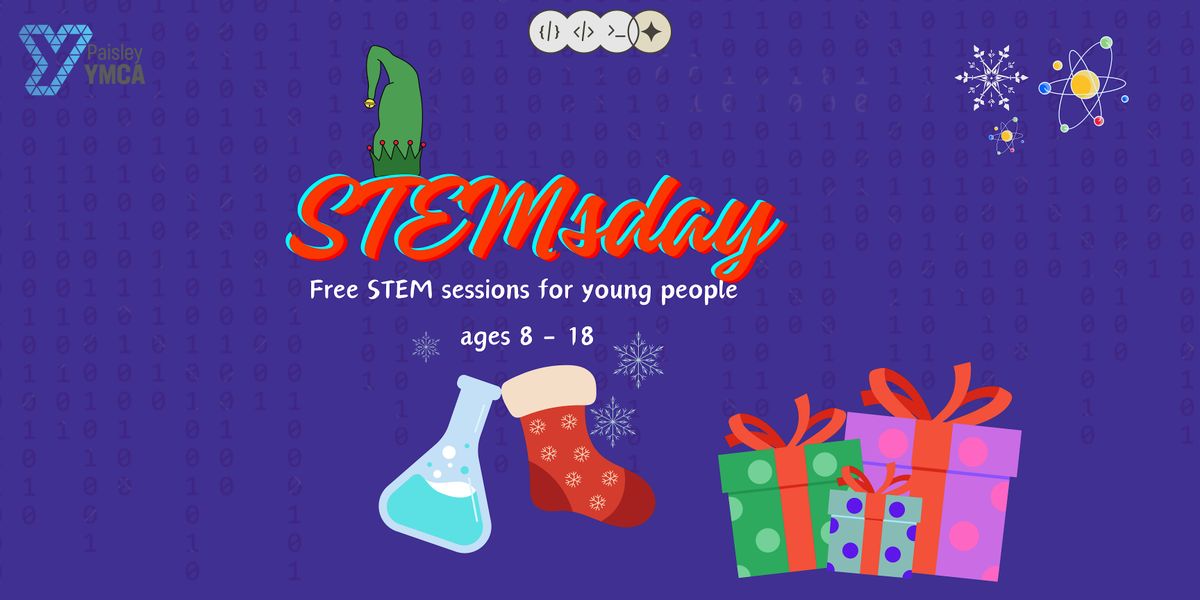 STEMsday Wednesday (Ages 8-18), 3 December | Event in Paisley | AllEvents