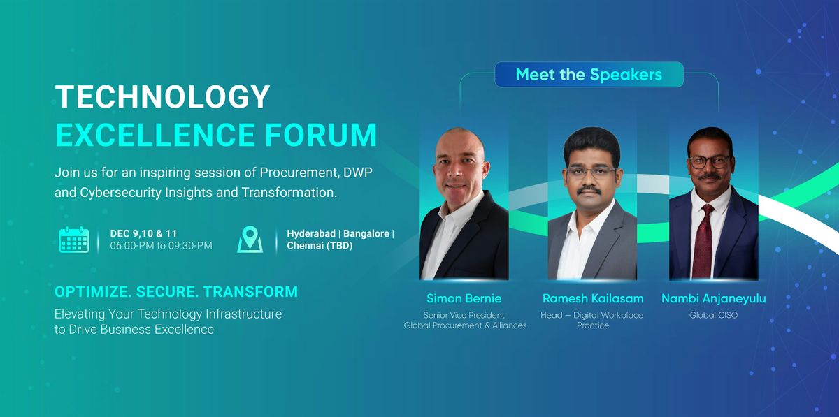Teceze Technology Excellence Forum | Event in Hyderabad | AllEvents