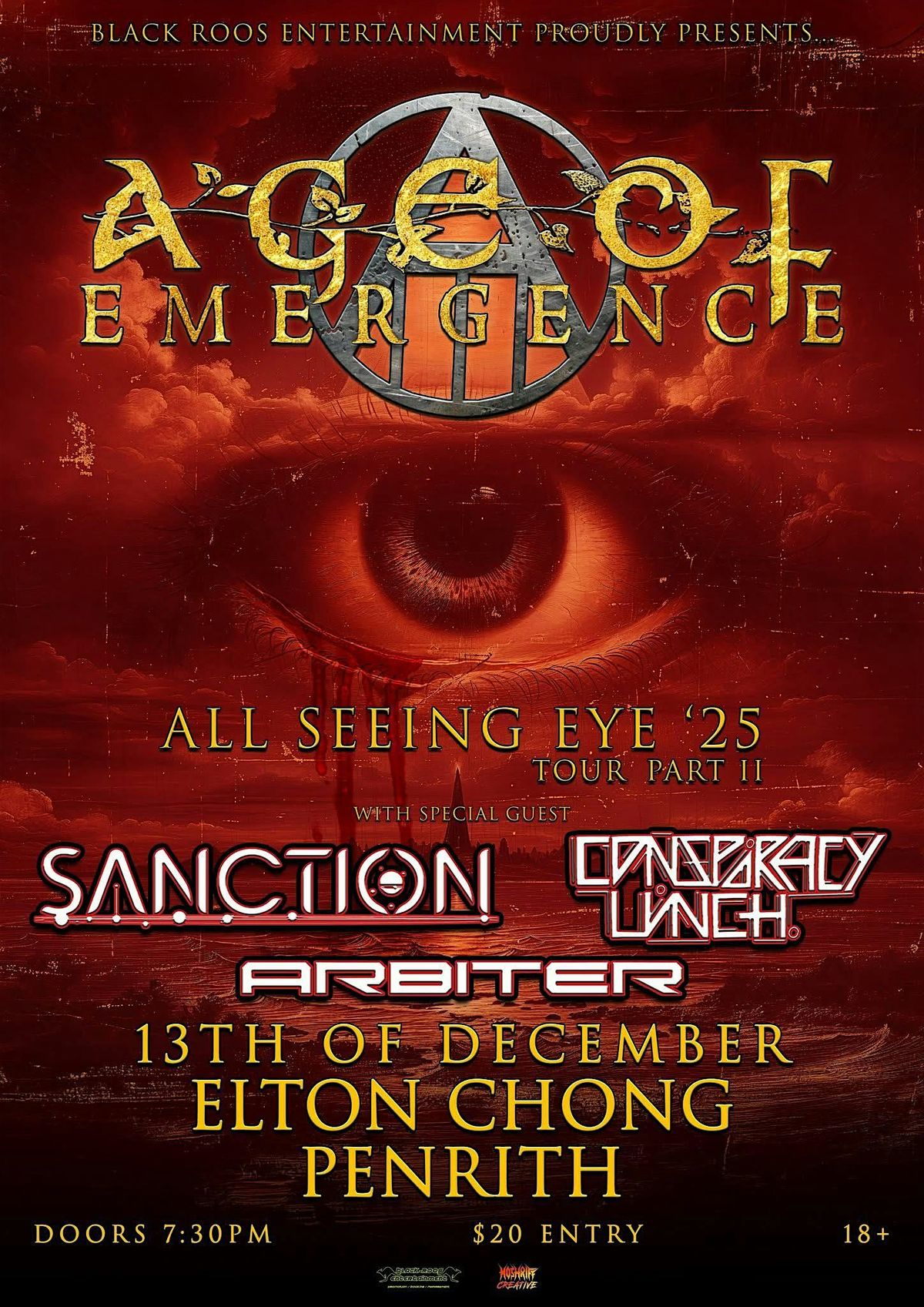 Age Of Emergence, 13 December | Event in Penrith | AllEvents