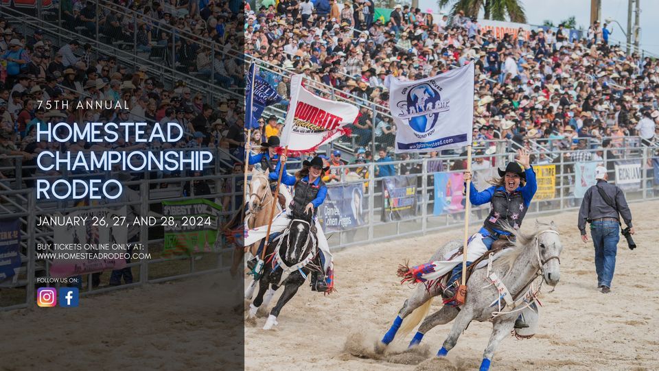 75th Annual Homestead Championship Rodeo Official Event, Homestead