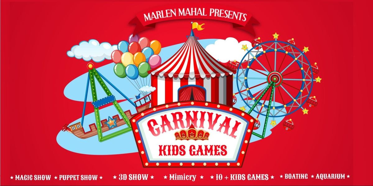 KIDS CARNIVAL Games Magic Mimicry Comedy @ EcoPark, 31 May | Event in Chennai | AllEvents