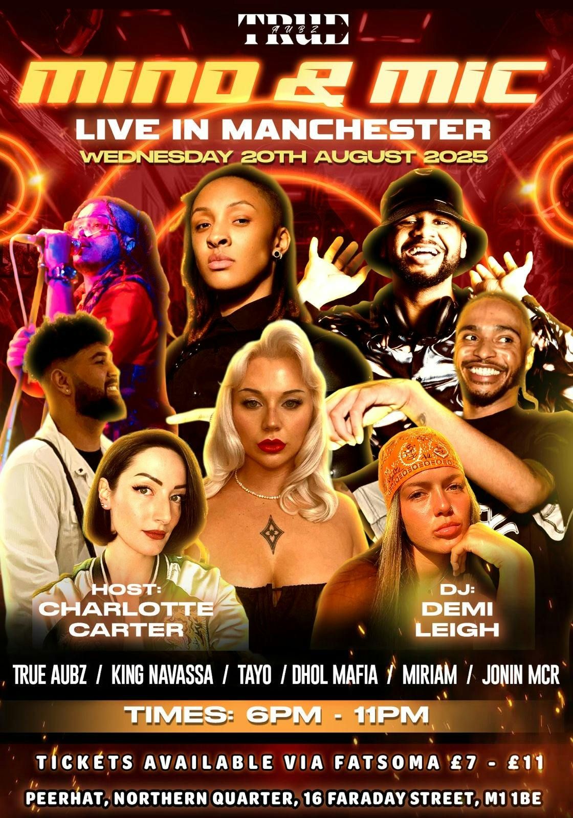Mind and Mic (Part6), 20 August | Event in Manchester | AllEvents