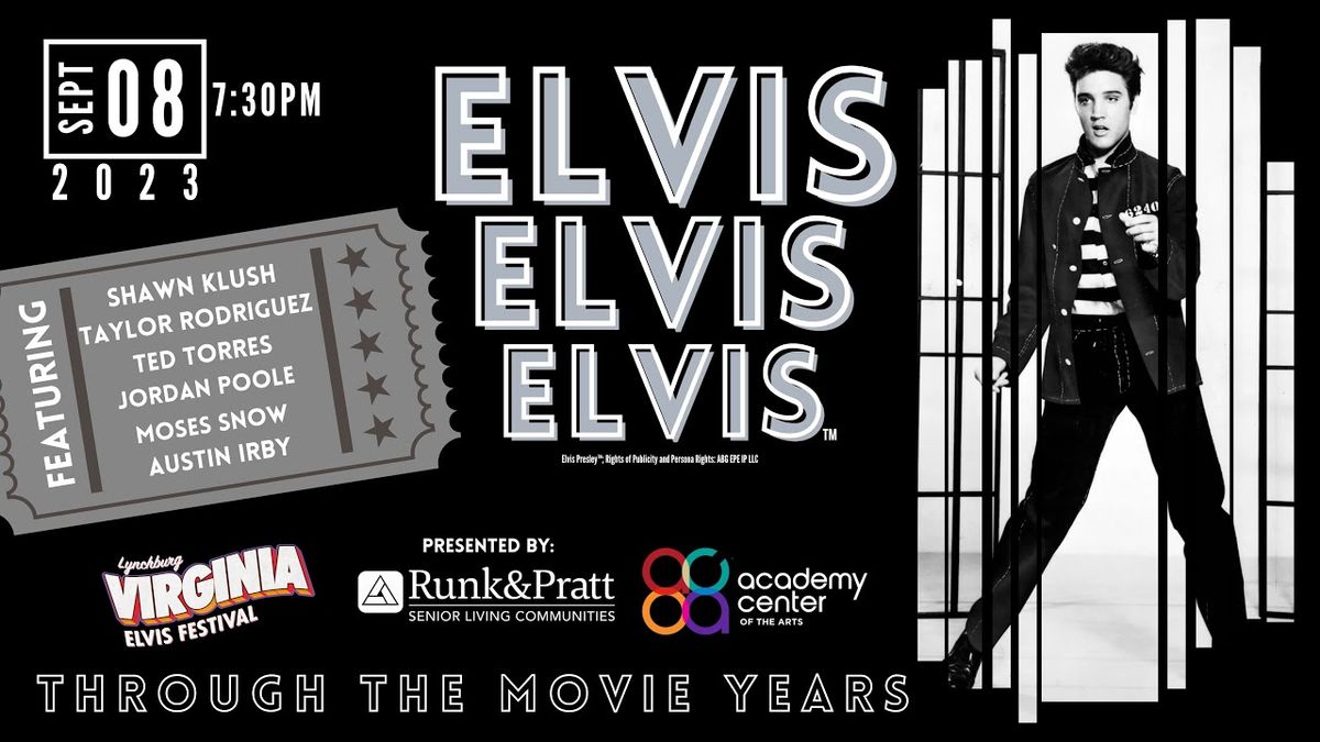Elvis - Through The Ages With Moses Snow & Ted Torres Martin, 5 December | Event in Roanoke Rapids | AllEvents