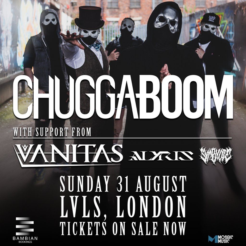 CHUGGABOOM with special guests Vanitas & Alyris, 31 August | Event in Barking | AllEvents