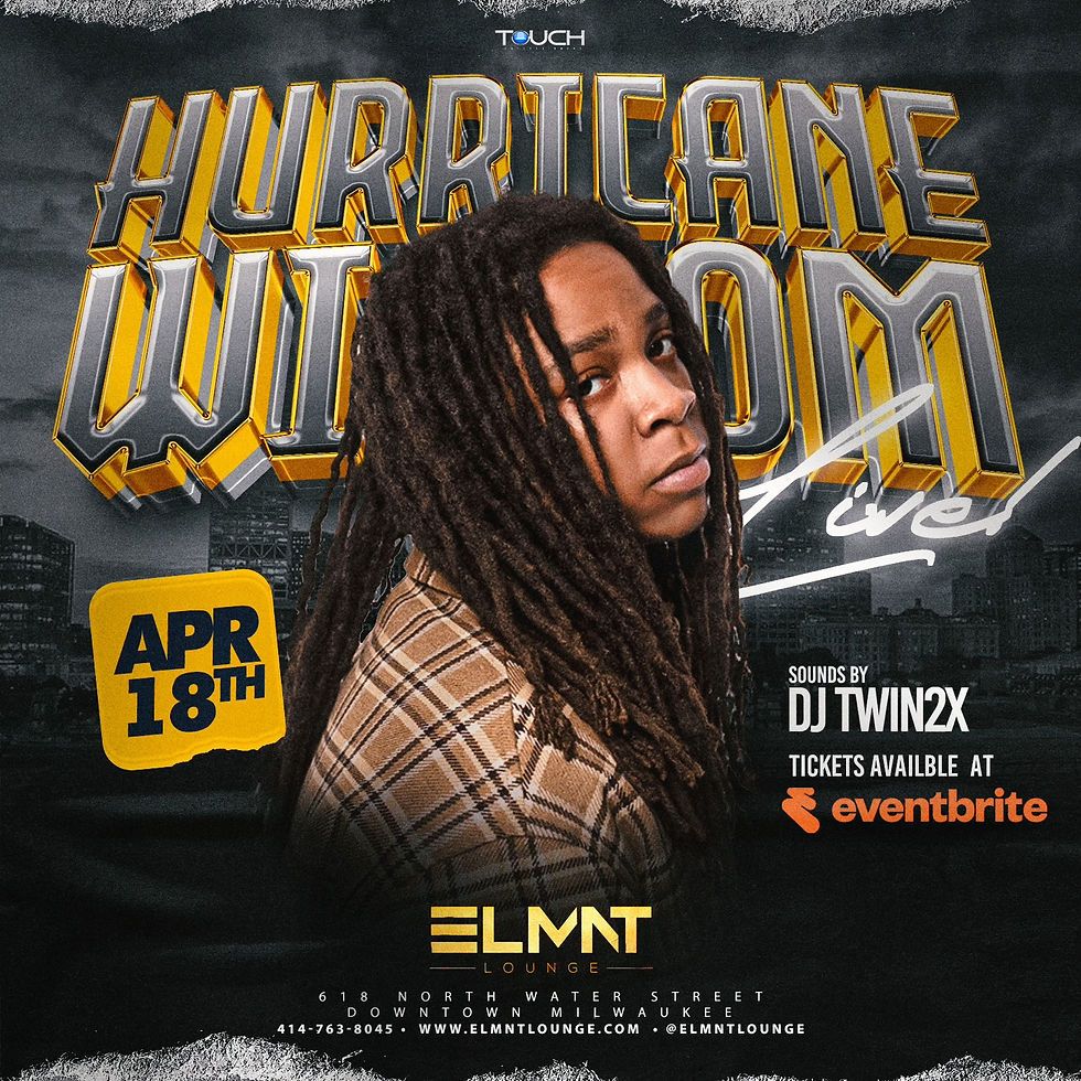 Hurricane Wisdom at Center Stage Theater - Atlanta, 14 June | Event in Atlanta | AllEvents
