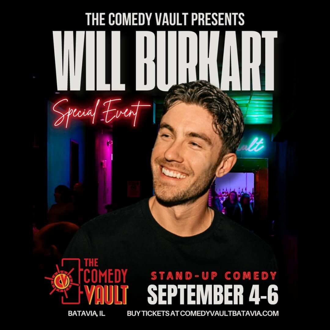 Will Burkart at Funny Bone - Toledo, 14 January | Event in Perrysburg | AllEvents