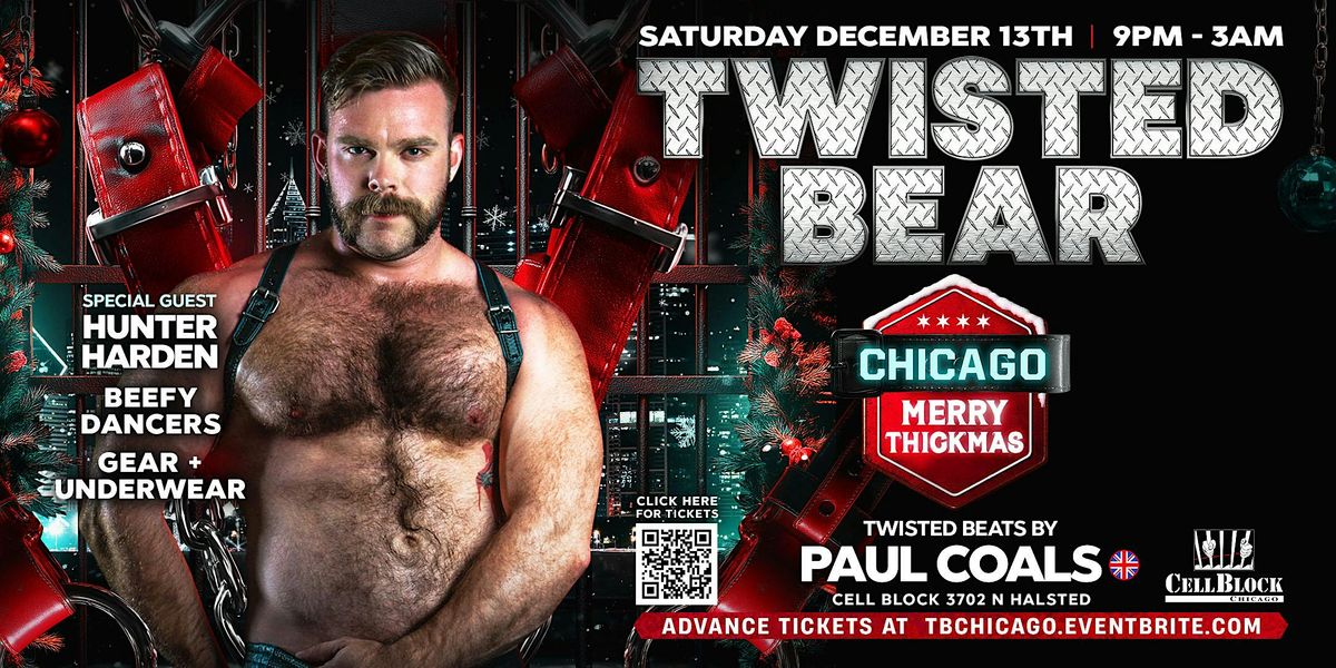 TWISTED BEAR CHICAGO - MERRY THICKMAS!, 13 December | Event in Chicago | AllEvents