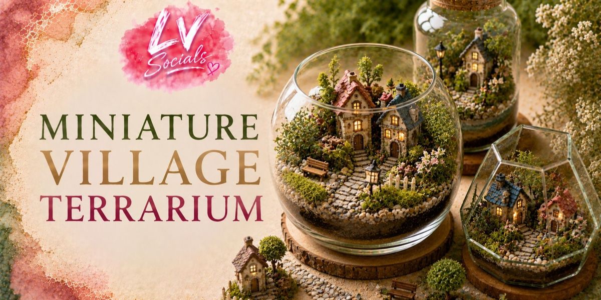 Miniature Village Terrarium