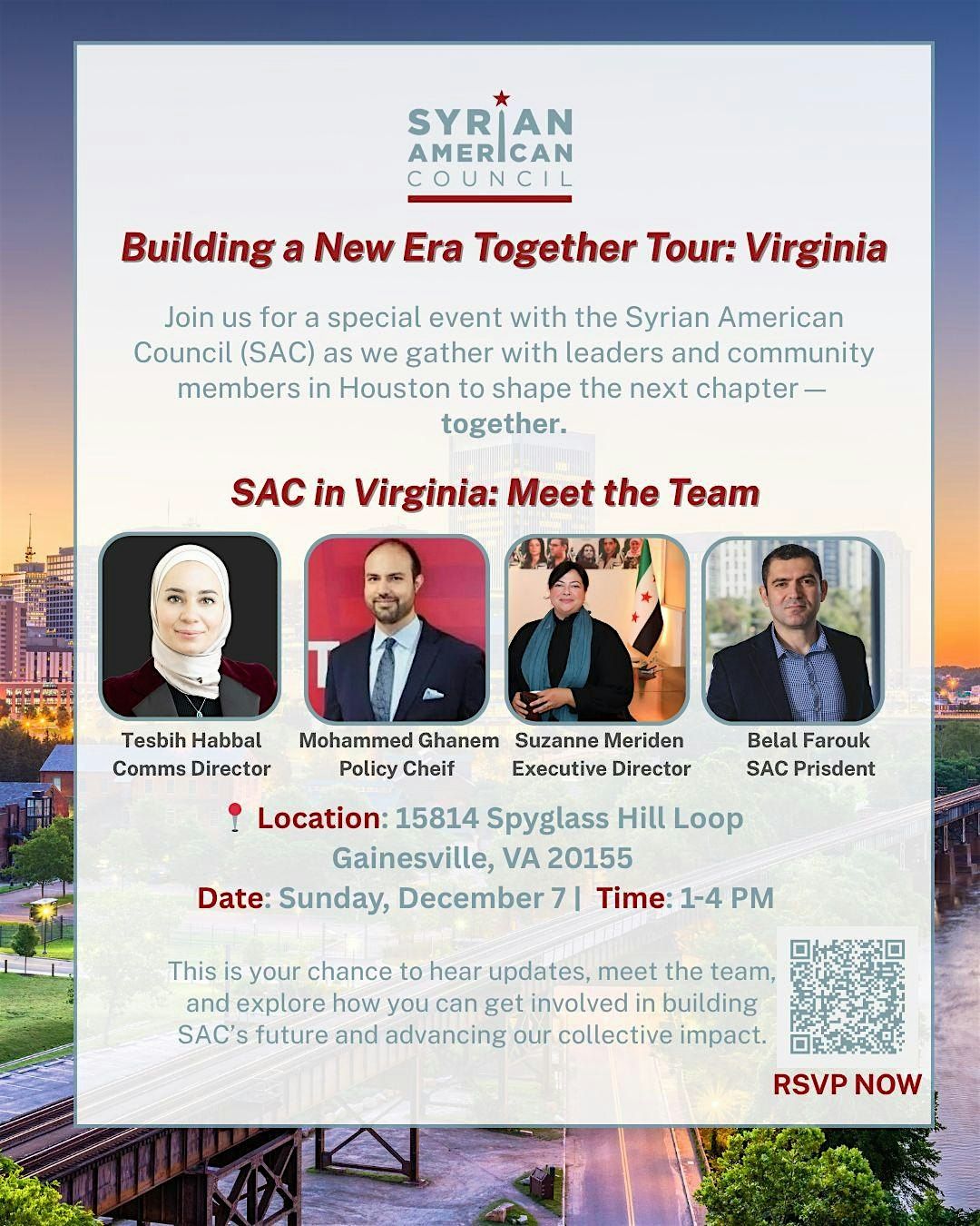 Building a New Era Together Tour: Virginia, 7 December | Event in Gainesville | AllEvents