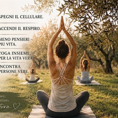 2 ORE SENZA CELLULARE. YOGA, RESPIRO E PERSONE VERE. TI VA? - Sport a Via Castel Montorio, Verona