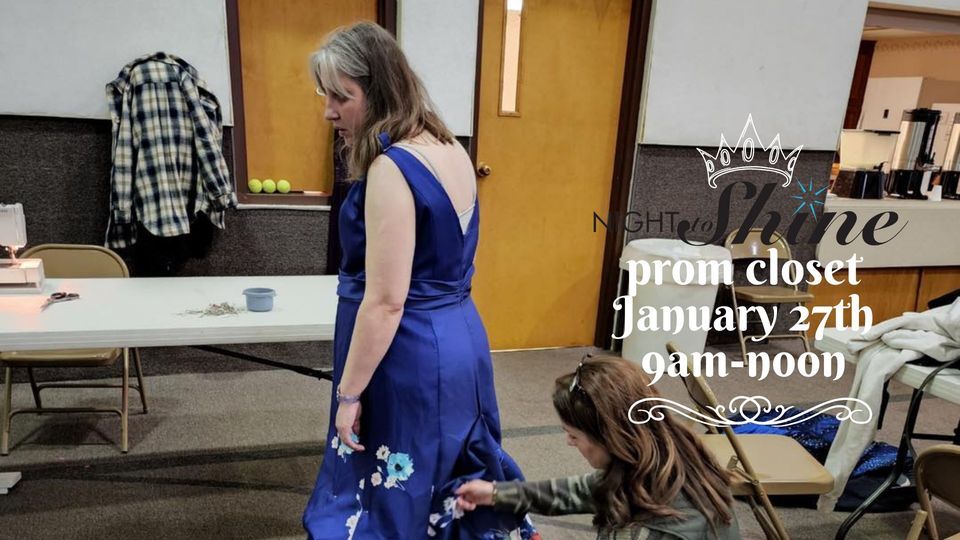 Night to Shine Prom Closet, LaGrange First Church of God, 27 January