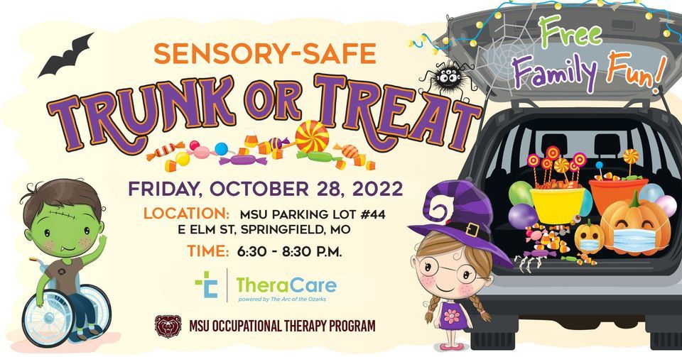 Sensory Safe TrunkorTreat 2022, MSU Parking Lot 44, 715 E Elm St