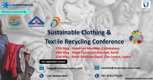 Sustainable Fashion And Textile Recycling Conference Surat Surat April 20 2021 Allevents In Recycling Events Near Me 2022