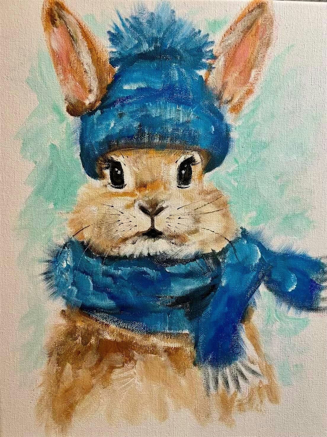 Snow Bunny Paint & Sip, 17 January | Event in Waynesville | AllEvents