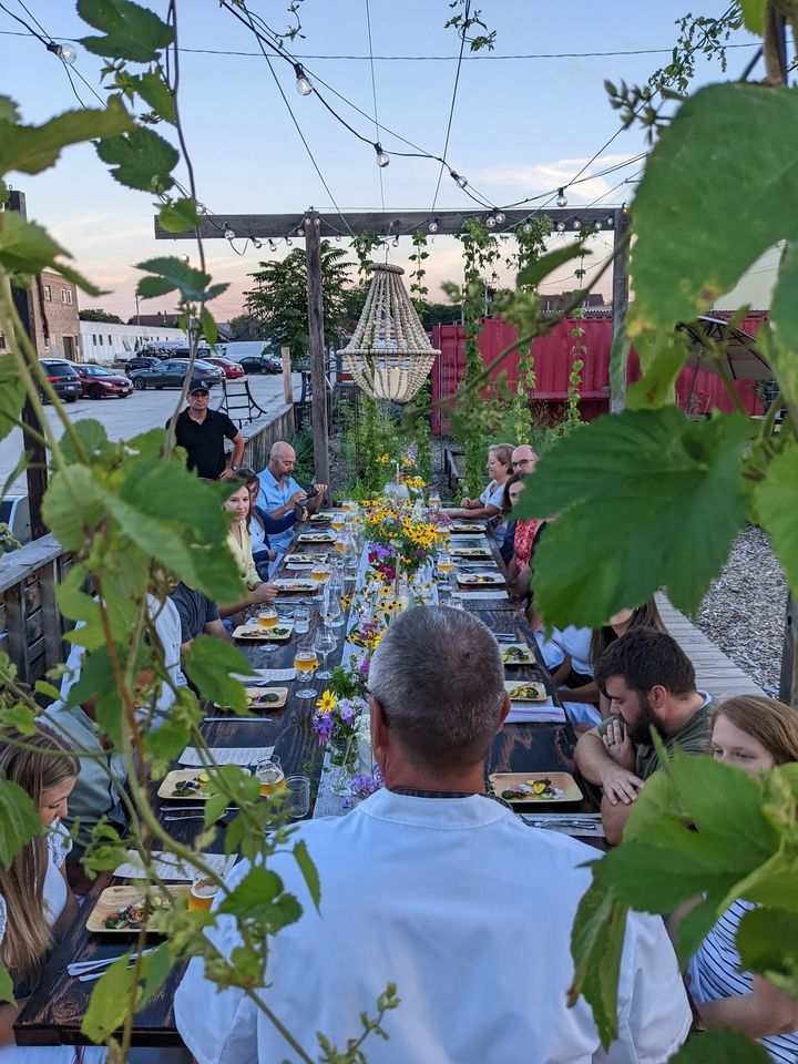 Crops on Top / Amorphic Beer Urban Beer Pairing Dinner, Amorphic Beer