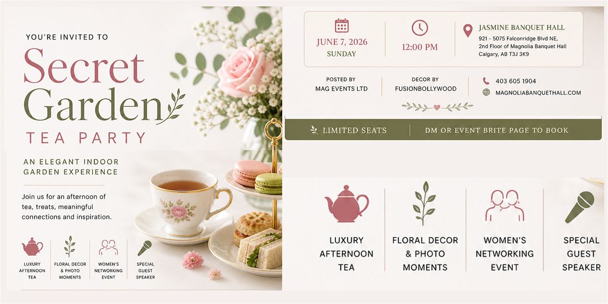 Secret High Tea party