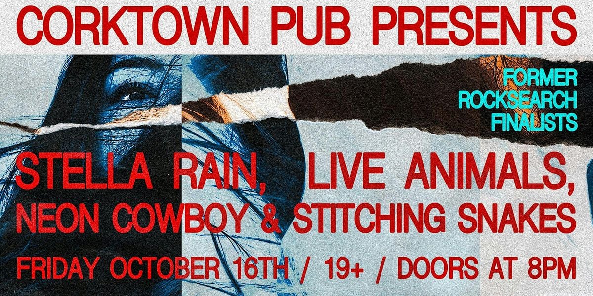STELLA RAIN - LIVE ANIMALS - NEON COWBOY - STICHING SNAKES